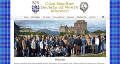 Desktop Screenshot of macrae.org