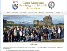 Tablet Screenshot of macrae.org